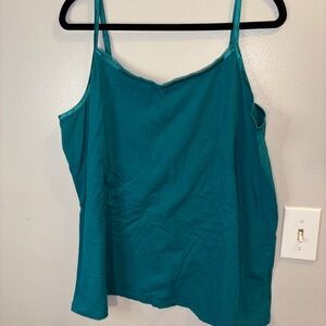 Avenue Teal Camisole Top